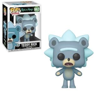 Funko Pop Teddy Rick #662 Rick and Morty Animation Series Vinyl Figure Protector